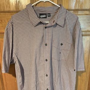 Vans button up shirt